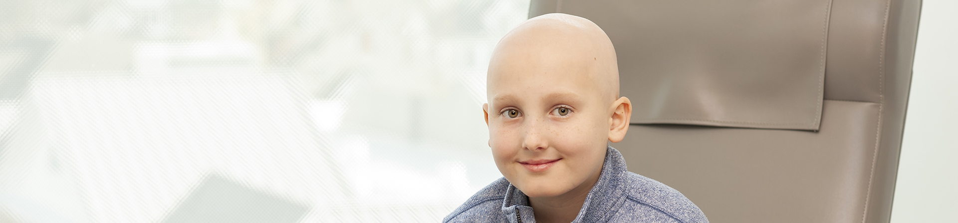 child with leukemia