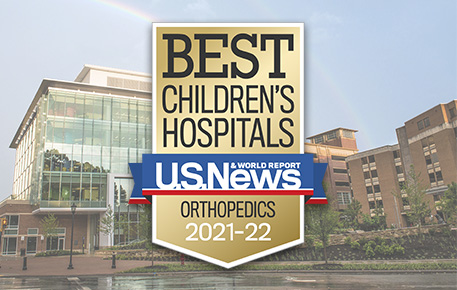 U.S. News & World Report Orthopedics badge